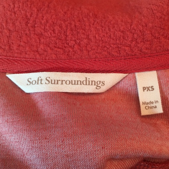Soft Surroundings Soft 4 Button Pullover - Picture 4 of 5
